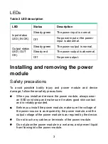 Preview for 3 page of H3C PSR180-56A User Manual