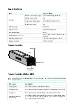 Preview for 2 page of H3C PSR250-12A1 User Manual