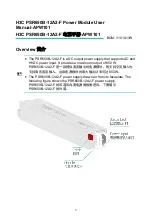 H3C PSR650B-12A2-F User Manual preview