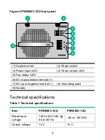 Preview for 5 page of H3C PSR650C-12A User Manual