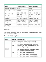 Preview for 6 page of H3C PSR650C-12A User Manual