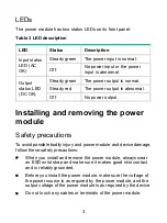 Preview for 3 page of H3C PSR720-56A User Manual