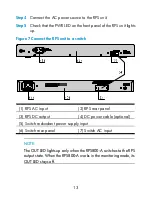 Предварительный просмотр 17 страницы H3C RPS800-A User Manual