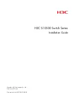 Preview for 1 page of H3C S10500 Series Installation Manual