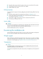 Preview for 10 page of H3C S10500 Series Installation Manual