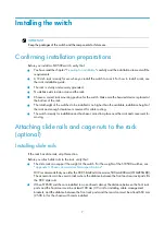 Preview for 15 page of H3C S10500 Series Installation Manual