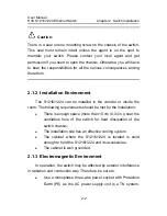 Preview for 13 page of H3C S1216 User Manual