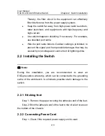 Preview for 14 page of H3C S1216 User Manual