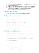 Preview for 6 page of H3C S12500 Series Configuration Examples