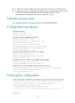 Preview for 10 page of H3C S12500 Series Configuration Examples