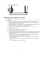 Preview for 8 page of H3C S12500X-2L Quick Start Manual