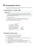 Preview for 33 page of H3C S12516CR Installation, Quick Start