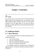 Preview for 33 page of H3C S3100-8C-Sl Quick Start Manual