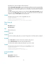 Предварительный просмотр 34 страницы H3C S5120-EI Series Command Reference Manual
