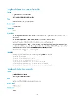 Предварительный просмотр 40 страницы H3C S5120-EI Series Command Reference Manual