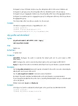 Предварительный просмотр 132 страницы H3C S5120-EI Series Command Reference Manual
