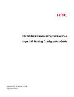 H3C S5120-EI Series Configuration Manual предпросмотр