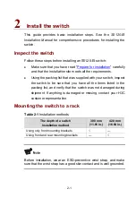 Предварительный просмотр 8 страницы H3C S5120-EI Series Installation, Quick Start