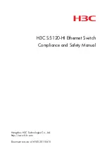 H3C S5120-HI Series Compliance And Safety Manual preview