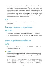 Предварительный просмотр 19 страницы H3C S5120-HI Series Compliance And Safety Manual