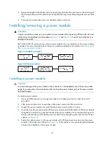 Предварительный просмотр 36 страницы H3C S5120-HI Series Installation Manual