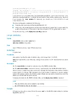 Preview for 130 page of H3C S5500-HI Switch Series Command Reference Manual