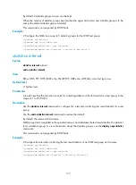 Preview for 190 page of H3C S5500-HI Switch Series Command Reference Manual