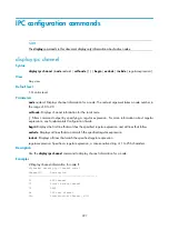 Preview for 240 page of H3C S5500-HI Switch Series Command Reference Manual