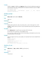 Preview for 277 page of H3C S5500-HI Switch Series Command Reference Manual