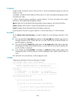 Preview for 283 page of H3C S5500-HI Switch Series Command Reference Manual