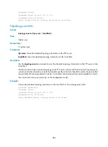 Preview for 296 page of H3C S5500-HI Switch Series Command Reference Manual