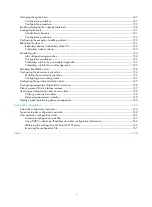 Preview for 11 page of H3C S5500-HI Switch Series Fundamentals Configuration Manual