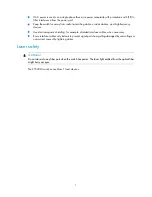 Preview for 12 page of H3C S5500-HI Switch Series Installation Manual