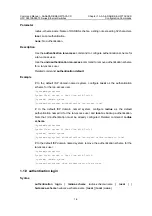 Preview for 12 page of H3C S5510 Series Command Manual