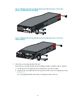 Предварительный просмотр 22 страницы H3C S5560-EI series Installation Manual