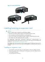 Предварительный просмотр 44 страницы H3C S5560-EI series Installation Manual