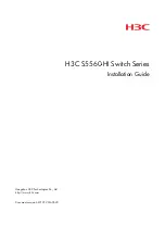 H3C S5560-HI Series Installation Manual preview