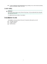 Preview for 10 page of H3C S5800-32C-EI Installation Manual