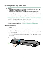 Preview for 20 page of H3C S5800-32C-EI Installation Manual