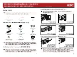 Предварительный просмотр 1 страницы H3C S5820V2-48S Installation Quick Manual