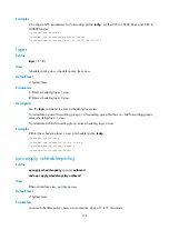 Предварительный просмотр 129 страницы H3C s5820x series Acl And Qos Command Reference