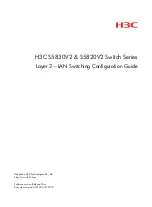 H3C S5830V2 series Configuration Manual preview