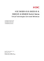 Предварительный просмотр 1 страницы H3C S6520-SI Series Command Reference Manual