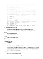 Предварительный просмотр 16 страницы H3C S6520-SI Series Command Reference Manual