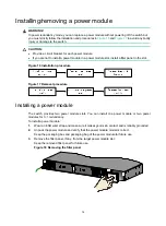 Предварительный просмотр 21 страницы H3C S6520XE-HI Series Installation Manual