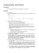 Предварительный просмотр 9 страницы H3C S6805 Series Troubleshooting Manual