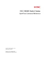 H3C S6820 Series Command Reference Manual предпросмотр