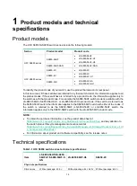 Preview for 4 page of H3C S6850 Series Manual