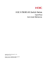 H3C S7500E-XS Series Command Reference Manual предпросмотр