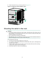 Preview for 25 page of H3C S7500X-G Series Installation Manual